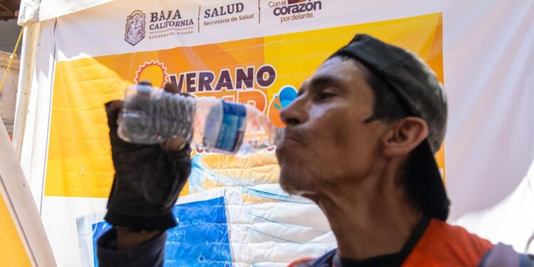 Refuerzan acciones por altas temperaturas en Mexicali