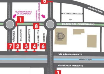 Reportan cierres viales por concierto de aniversario en Tijuana este sábado