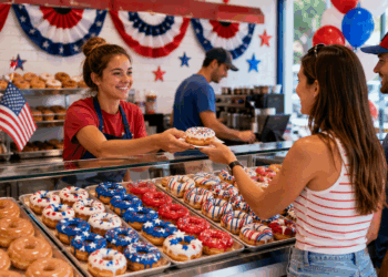 Krispy Kreme regalará donas por el 4 de julio