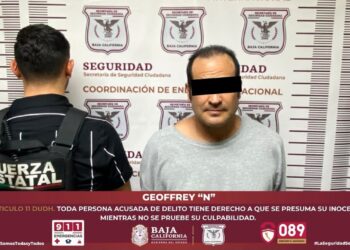 Detienen en Baja California a ciudadano estadounidense buscado por abuso en EUA