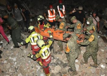 Se incrementa a 2954 las muertes por terremotos en Venezuela
