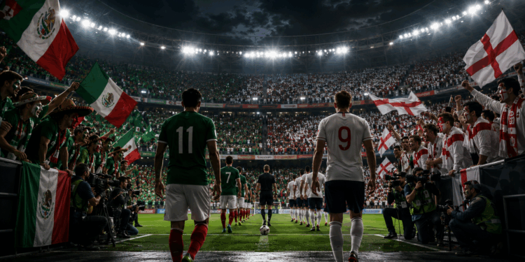Oasis calienta el México vs. Inglaterra y predice aterrador resultado