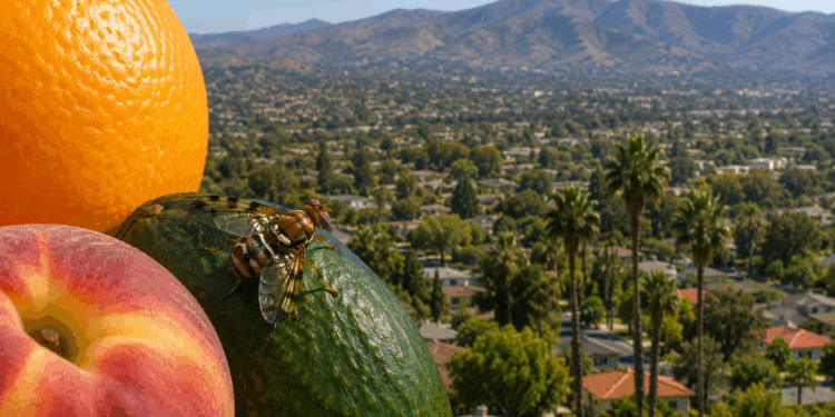 Amplían cuarentena por mosca mexicana en San Diego