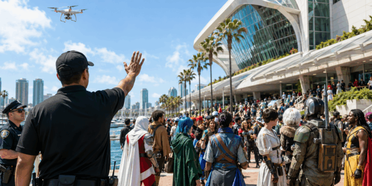 Prohíben drones durante la Comic-Con