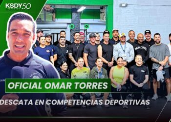 Oficial Omar Torres ganó medalla en las Olimpiadas Nacionales de Policías y Bomberos 2026