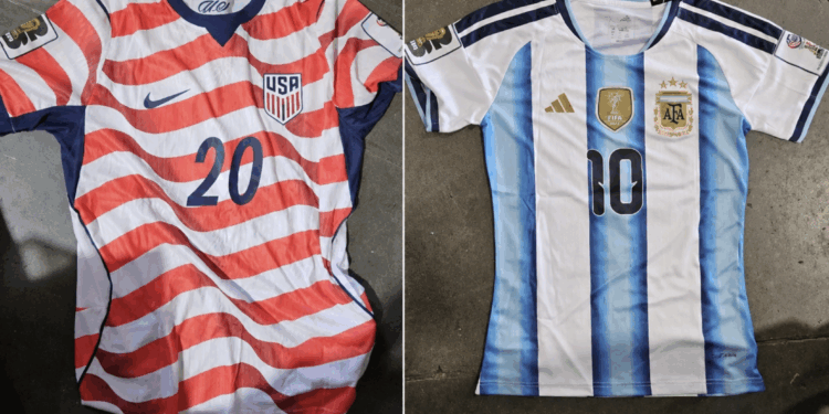 Incautan mercancía falsa de FIFA 2026 por casi 9 millones