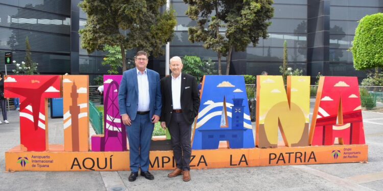Ronald Johnson da la bienvenida a nuevo cónsul de EU en Tijuana y elogia relación bilateral