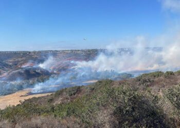 Incendio en Sorrento Valley se originó con soplete de butano