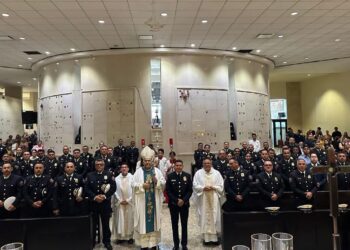 Bomberos de Tijuana celebran 104 años de servicio con misa en la Catedral