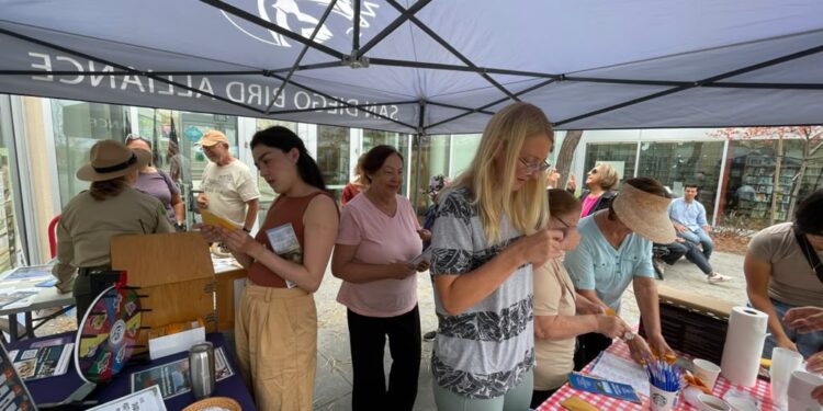 Celebran fiesta de pintura y biblioteca de semillas nativas en Otay Mesa