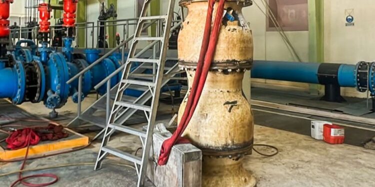 CESPT reinstalará equipo Booster El Carrizo este sábado para recuperar suministro de agua en Tijuana.