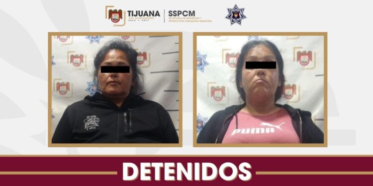 Detienen a dos mujeres por amenazas en Playas de Tijuana