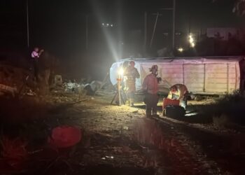 Cinco personas mueren en accidente en el bulevar 2000 de Tijuana