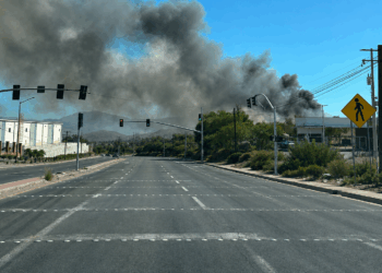 Sexto incendio del año afecta centro de basura en Tecate