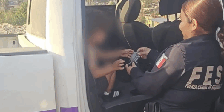 Ponen a salvo a niño de dos años en Ensenada
