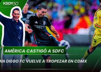 San Diego FC cae 3-1 ante América en su debut en Leagues Cup
