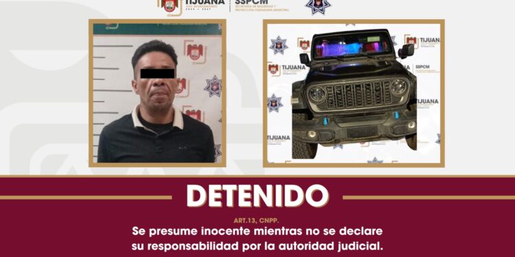 Aseguran en El Pípila a conductor con vehículo robado en San Diego