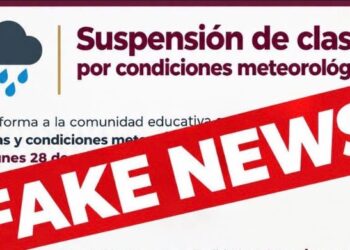 Gobierno de Baja California desmiente suspensión de clases por lluvias