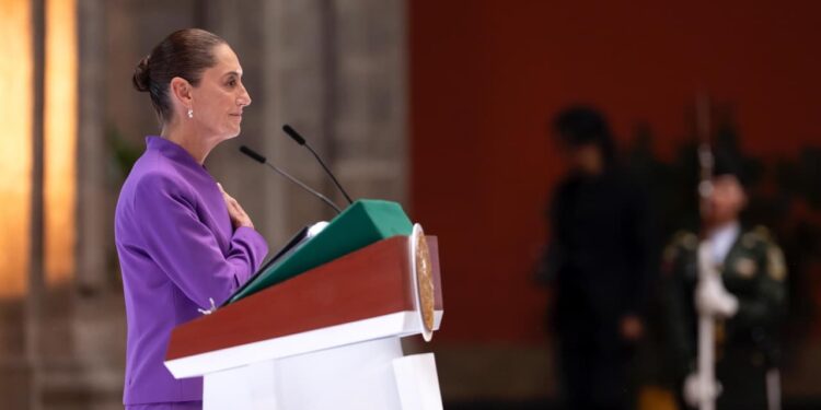 Gobierno de Sheinbaum destaca proyectos en Baja California en su segundo informe: agua, energía y movilidad.
