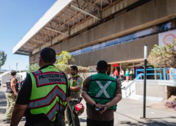 Ayuntamiento de Tijuana se sumó al Segundo Simulacro Nacional 2026 con evacuación en Palacio Municipal