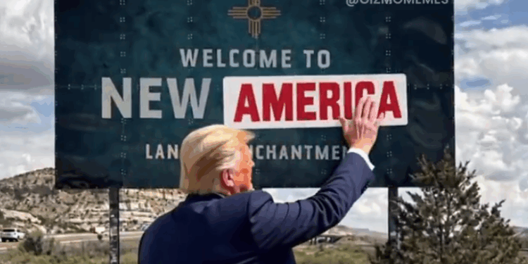 Trump propone cambiar nombre a Nuevo México por “New America”