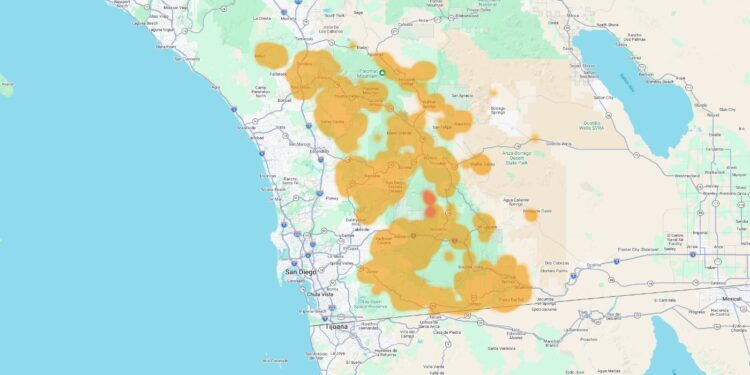 SDG&E advierte sobre posibles cortes de energía por calor extremo y riesgo de incendios