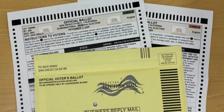 Votantes registrados recibirán sus boletas para las elecciones del 3 de noviembre