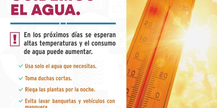 CESPT llama al uso responsable del agua ante altas temperaturas en Tijuana y Rosarito