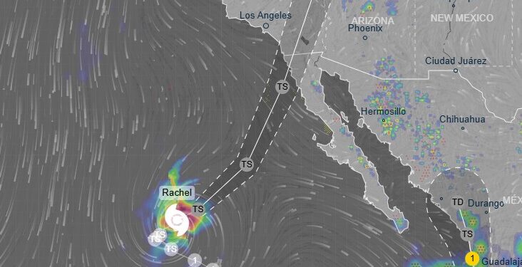 Condado monitorea el ciclón tropical Rachel, emiten vigilancia de tormenta tropical para San Diego