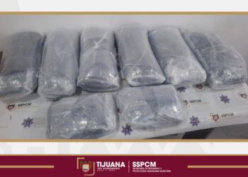 Aseguran casi 33 kilos de anfetamina en caso de “mula ciega” en Tijuana